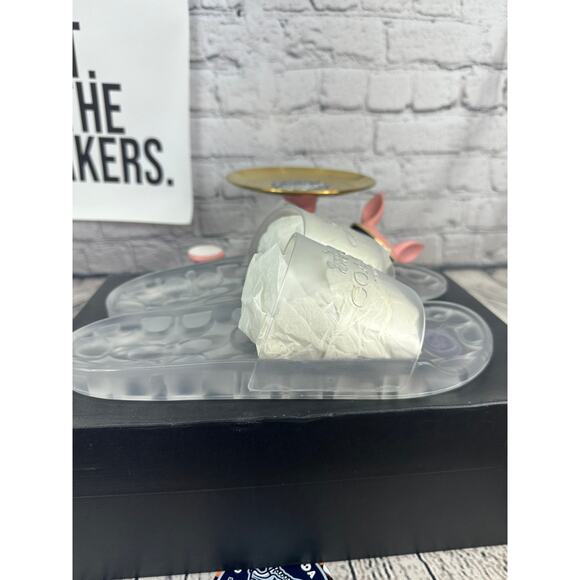 Coach Brand Ulyssa Clear Rubber Slides Slip On Slippers Womens Size 9 NEW W/BOX - Picture 5 of 8